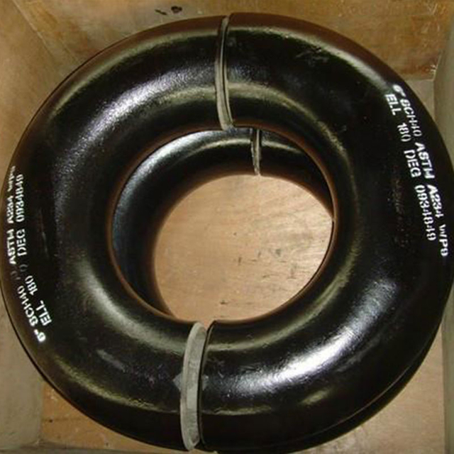 180 डिग्री कार्बन स्टील कोहनी